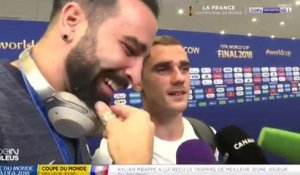 Griezmann et Rami racontent leur journée avant la finale du Mondial