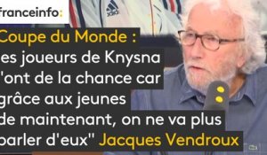Coupe du Monde : les joueurs de Knysna "ont de la chance car grâce aux jeunes de maintenant, on ne va plus parler d'eux", estime Jacques Vendroux
