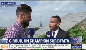 Retour en France, l'Elysée, la légion d'honneur... Olivier Giroud répond aux questions de BFMTV - l'entretien en intégralité