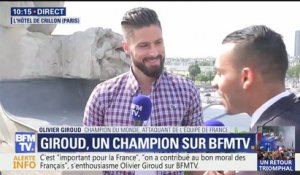 Olivier Giroud sur BFMTV: "La légion d'honneur, je la prendrai avec plaisir. Je vais la bichonner"