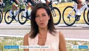 Tour de France : une première victoire française qui galvanise les spectateurs