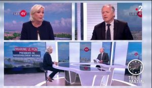 Marine Le Pen : ces "Bleus donnent une bonne image" de la France