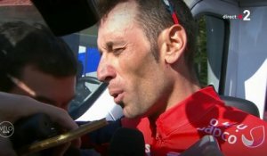 Tour de France 2018 : Vicenzo Nibali "Je n'arrivais plus à respirer, j'ai mal au dos"
