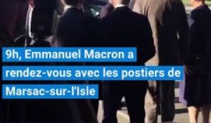 Marianne, la Poste et la ruralité : une journée d'Emmanuel Macron en Dordogne