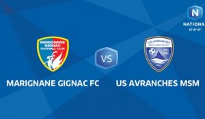 J31 : Marignane Gignac FC - US Avranches MSM I National FFF 2018-2019