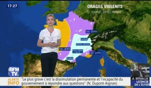 19 départements placés en vigilance orange aux orages