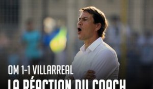 OM - Villarreal (1-1) I La réaction de Rudi Garcia