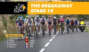 L'échappée / The breakaway - Étape 15 / Stage 15 - Tour de France 2018