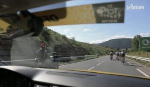 Tour de France : à bord de la voiture d'assistance aux coureurs