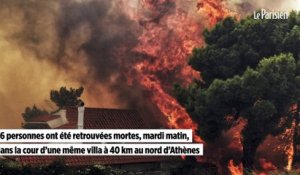 Grèce : au moins 50 morts dans un incendie meurtrier