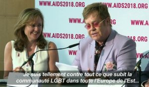 Elton John dénonce la discrimination contre les gays