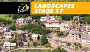 Paysages du jour / Landscapes of the day - Étape 17 / Stage 17 - Tour de France 2018