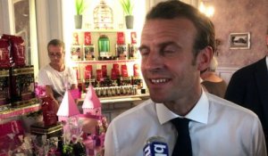 Affaire Benalla : entretien avec Emmanuel Macron en visite à Bagnères-de-Bigorre