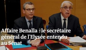 Affaire Benalla : ce qu'a dit le secrétaire général de l'Elysée