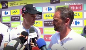 Tour de France 2018 : Froome réagit après l'altercation avec un policier