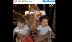 Beyonce partage un cliché de ses jumeaux !