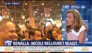Affaire Benalla: Nicole Belloubet réagit
