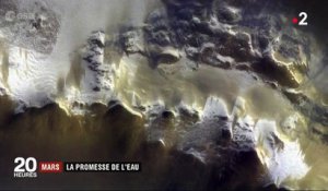 Espace : un lac souterrain sur la planète Mars