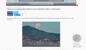 Levez les yeux pour la plus longue éclipse lunaire du siècle