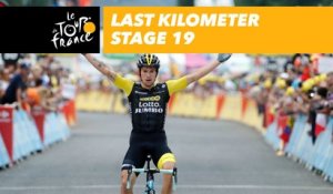 Last kilometer / Flamme rouge - Étape 19 / Stage 19 - Tour de France 2018