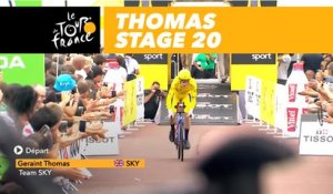 Geraint Thomas - Étape 20 / Stage 20 - Tour de France 2018