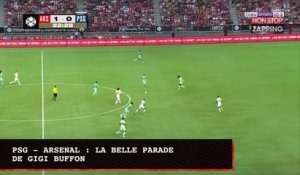 PSG-Arsenal (5-1) : la belle parade de Gigi Buffon (vidéo)