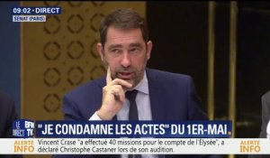 Affaire Benalla: "Vincent Crase n'avait pas de port d'arme selon les informations en ma possession", assure Christophe Castaner
