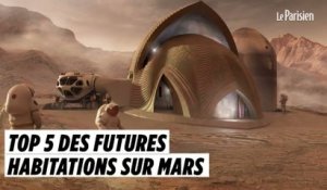 Top 5 des futures habitations sur Mars
