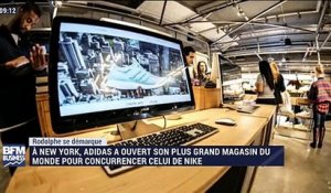 Rodolphe se démarque: Adidas ouvre son plus grand magasin du monde à New York - 01/07