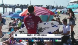 Adrénaline - Surf : Vans US Open of Surfing - Men's QS, Men's Qualifying Series - Round 3 Heat 12 - Full Heat Replay