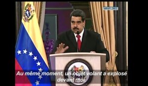 Venezuela: Maduro dit avoir échappé à un attentat
