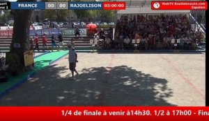 International à pétanque d'Espalion 2018 : Quart de finale FRANCE vs MADAGASCAR