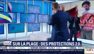 Anthony Morel et Frédéric Simottel: Des protections 2.0 sur la plage - 06/08