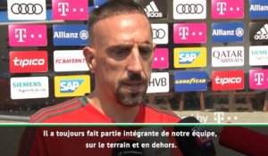 Bayern - Ribéry : "Le départ de Vidal est une grosse perte pour le club"