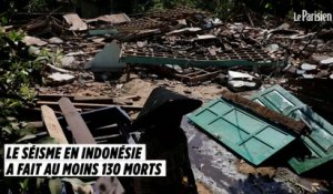 Le séisme en Indonésie a fait au moins 130 morts