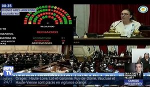 En Argentine, le Sénat dit "non" à la légalisation de l'avortement