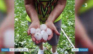 Orages : Un déluge de grêle à Aubagne