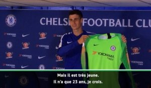 Chelsea - Sarri : "Kepa n'est pas encore meilleur que Courtois"