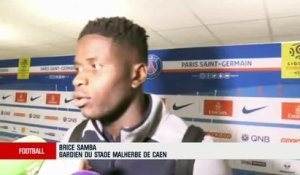 Brice Samba (Caen) : "Une défaite que je prends pour moi"