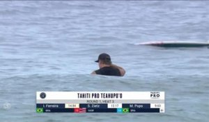 Adrénaline - Surf : Tahiti Pro Teahupo'o, Men's Championship Tour - Round 1 heat 3