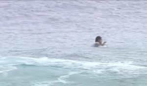 Adrénaline - Surf : Tahiti Pro Teahupo'o, Men's Championship Tour - Round 1 heat 12