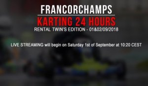 24H Twins Karting Spa-Francorchamps 2018 [LIVE]