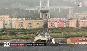 Effondrement d'un pont à Gênes : que s'est-il passé ?