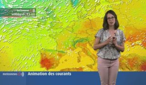 Le bulletin météo du 17-08-2018 04 heures