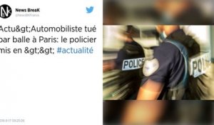 Automobiliste tué par balle à Paris. Le policier qui a tiré mis en examen.