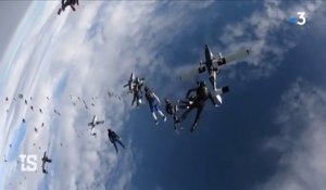 Parachutisme : la folle tentative de record du monde