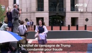 L'ex-chef de campagne de Trump condamné pour fraude