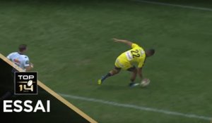 TOP 14 - Essai Peter BETHAM 2 (ASM) - Clermont - Agen - J1 - Saison 2018/2019