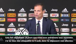 2e j. - Allegri: "Ronaldo apprend le jeu italien et ses coéquipiers"