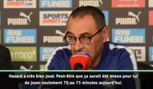 3e j. - Sarri aurait préféré "faire souffler Hazard"